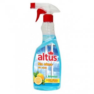 Čistící prostředek na skla ALTUS Professional - s vůní citronu