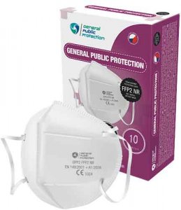 Respirátor FFP2 General Public Protection NR CE 10 ks