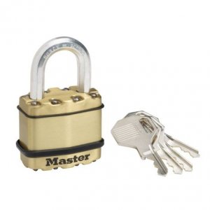 Master Lock Excell M1BEURDLF mosazný visací zámek 45 mm