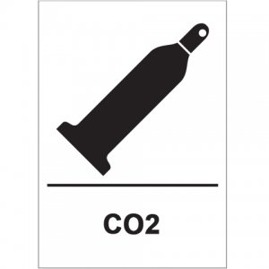 Samolepka CO2 210 x 295 mm