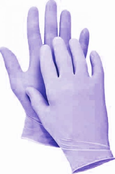 Jednorázové rukavice - vitrilové