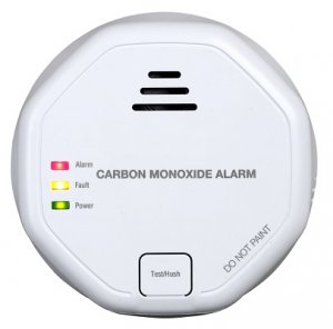 Kohlenmonoxidmelder CO ALARM CO-91 EN50291 mit Alarm