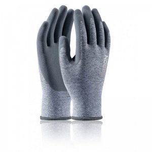 Máčené rukavice ARDON®NATURE TOUCH - s prodejní etiketou, šedé