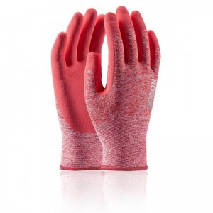 Máčané rukavice ARDON®NATURE TOUCH - s predajnou etiketou, ružové