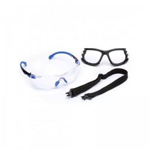 Brýle 3M™ S1101SGAFKT-EU Solus Scotchgard Kit (modro-černý)  brýle, vložka,  pásek