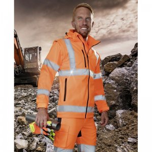 Bunda softshelová ARDON®REF502 hi-viz oranžová 4XL