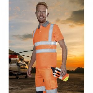 Polokošeľa hi-viz ARDON®REF202 oranžová 4XL