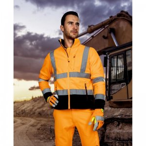 Mikina flísová hi-viz ARDON®SIGNA oranžová 4XL