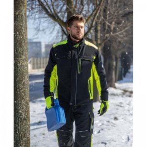 Blúza ARDON®NEON WINTER čierno-žltá 5XL