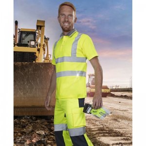 Polokošeľa Hi-Vis žltá ARDON®REF201 4XL