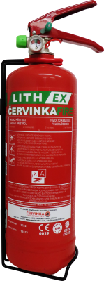 Hasicí přístroj k hašení lithiových baterií AVD LITH EX2 - 2 l