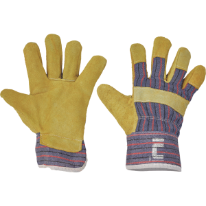 Červa TERN pracovné a ochranné rukavice - hovädzia koža - balenie 12 párov
