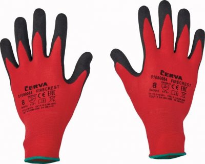 Pracovní a ochranné rukavice Červa FIRECREST - nylon máčený v polyuretanu - balení 12 párů
