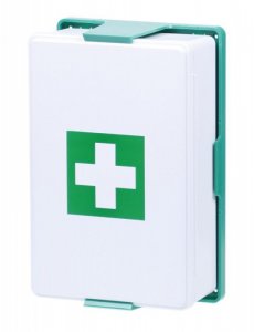 Mobilní nástěnná lékárnička pro 10 osob