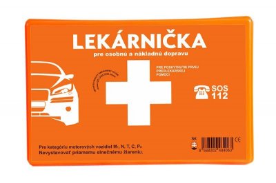 PANACEA SK lekárnička pre osobné a nákladné vozidlá v plastovom obale