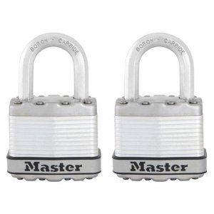Master Lock Excell M1EURT set 2ks titanových visacích zámků 45 mm