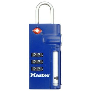 Master Lock TSA 4693EURDBLU visací zámek na zavazadla 32 mm