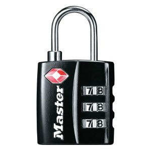 Master Lock TSA 4680EURDBLK visací kombinační zámek 30 mm