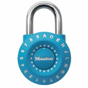 Master Lock 1590EURDCOL kombinační visací zámek - modrý