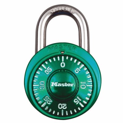 Master Lock 1530EURDCM kombinační visací zámek 48 mm - zelený