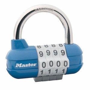 Master Lock 1523EURD kombinační visací zámek horizontální - modrý