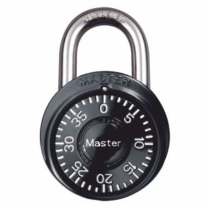 Master Lock 1533EURD kombinačný visiaci zámok 38 mm - čierny