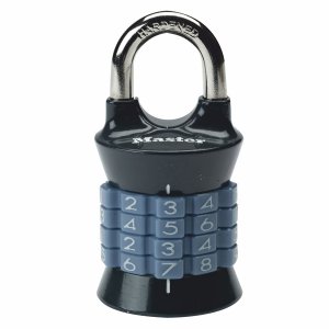 Master Lock 1535EURDCOL kombinační visací zámek vertikální - šedý