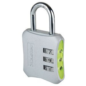 Master Lock 654EURD designový kombinační visací zámek - zelený