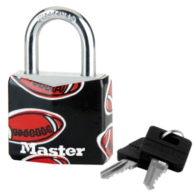 Master Lock 9130EURDPSP_rugby visiaci známok z pevného hliníka 30 mm