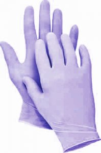 FINO jednorazové vitrilové rukavice 80 ks