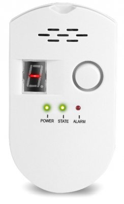 ALARM detektor plynu s alarmom