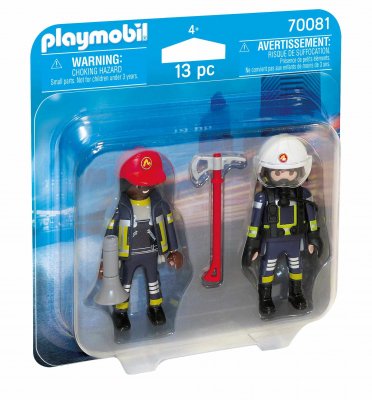 DuoPack Feuerwehrmann und - Frau PLAYMOBIL®