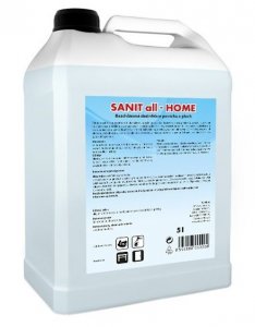 Dezinfekce povrchů a ploch bez chlóru Sanit ALL HOME - 5 l