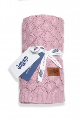 Bavlněná deka - růžová