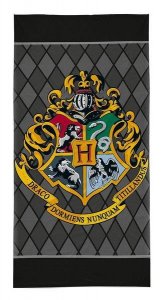 Bavlnená osuška Harry Potter - čierna
