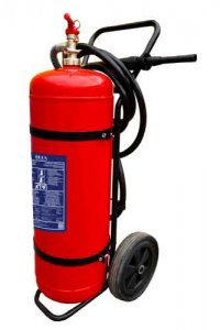 SM50-E-0 pojazdný hasiaci prístroj penový 50 l