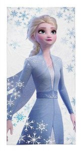 Bavlněná osuška DISNEY Frozen Elsa - bílá