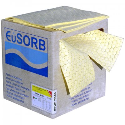 Sorpční rohože EuSORB CPHF 5040 - chemické, zpevněné a perforované