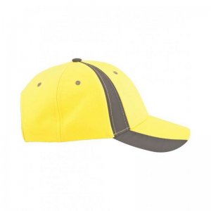 Baseballová čepice ARDON®TWINKLE s reflex. pruhy žlutá