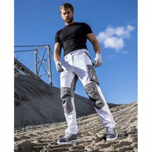 Kalhoty ARDON®SUMMER bílé prodloužené
