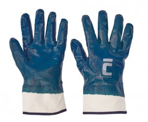 Pracovní a ochranné rukavice Červa SWIFT - bavlna máčená v nitrilu - 12 párů