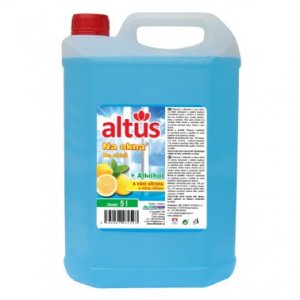 ALTUS Professional na okná - čistiaci prostriedok na čistenie skla s vôňou citrónu