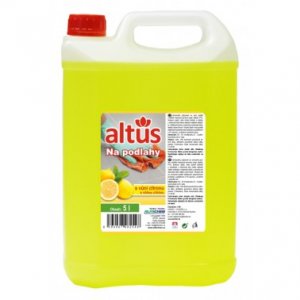 ALTUS Professional na podlahy - čistiaci prostriedok na umývanie podláh s vôňou citrónu